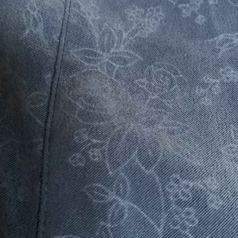 Cascade Blue Long Sleeve Button-Up Shirt - Picture 7 of 7